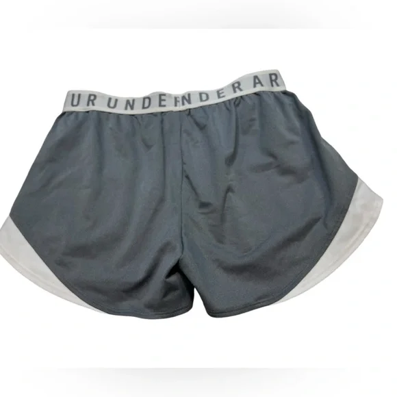Under Armour Gray Women's Shorts EUC BOX38 - Picture 3 of 6